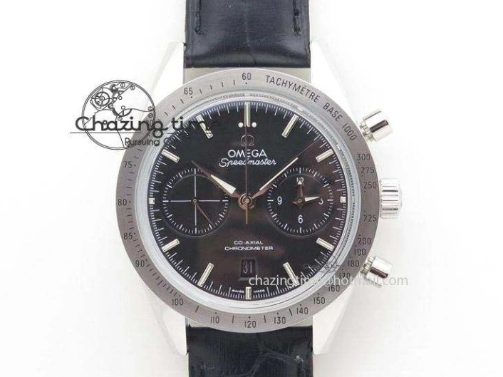 0513 GoodFit Seamaster Professional Chrono RG Blue Ceramic Blue Dial On Blue Gummy Strap A 8213